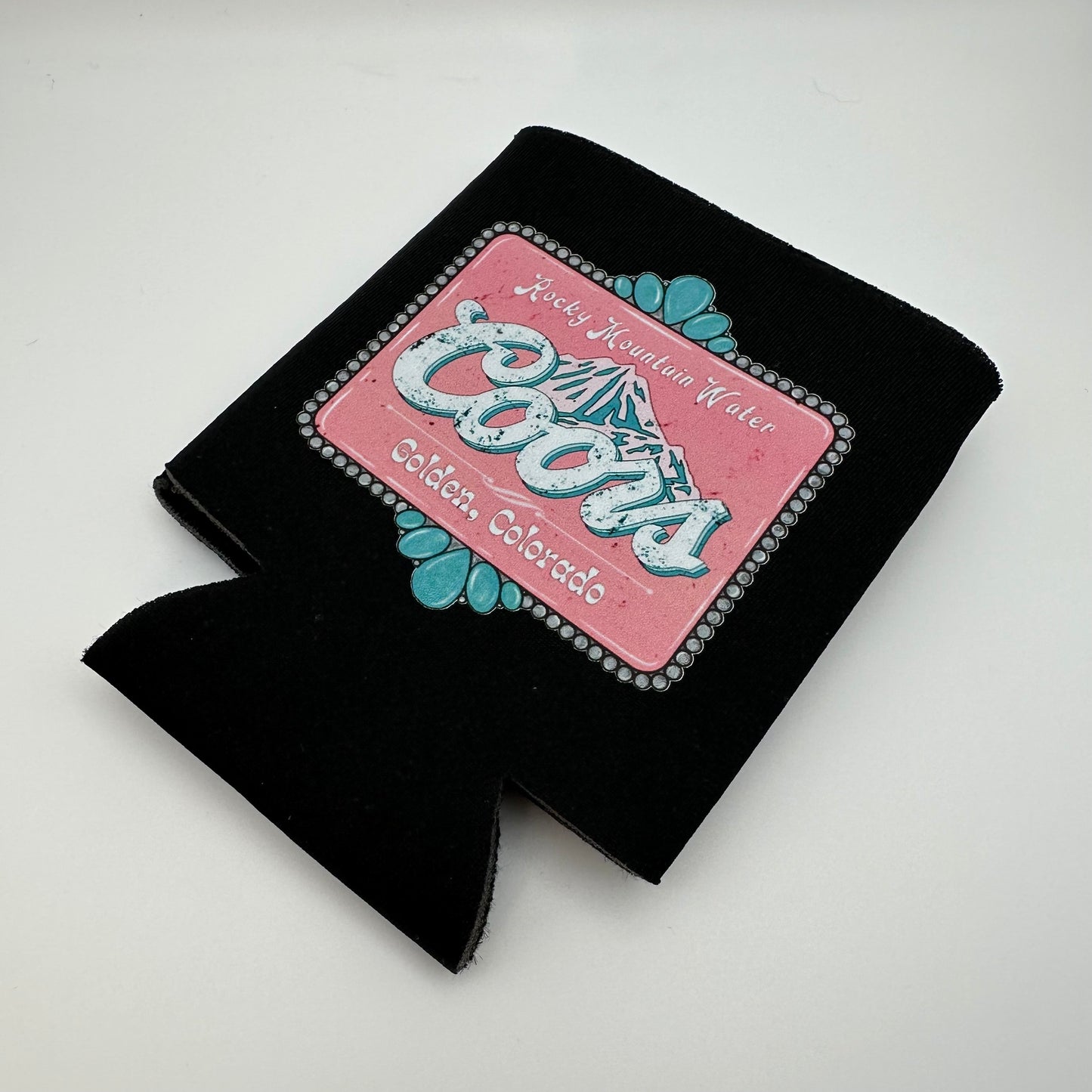 Coors can coozie | western koozie | western can cooler