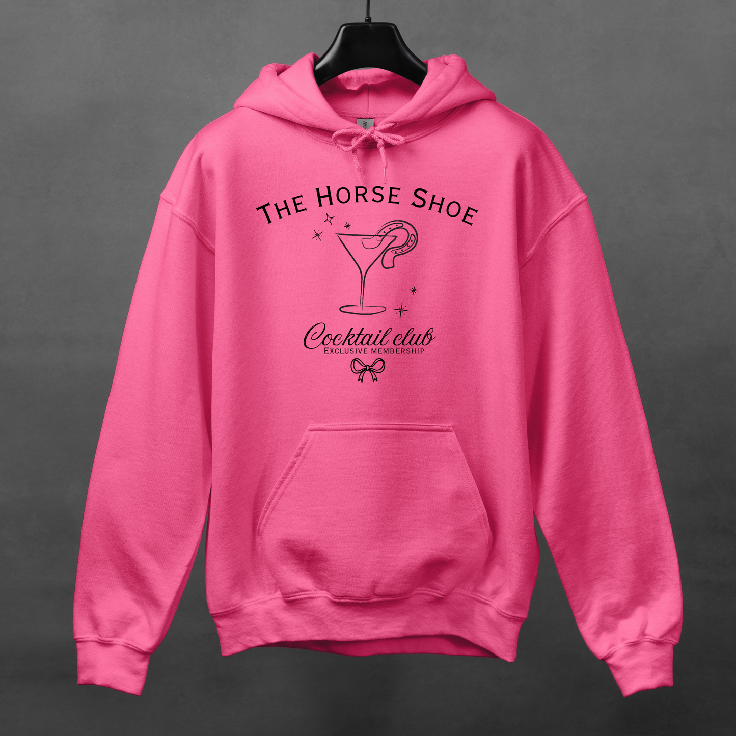 The Horse Shoe Cocktail Club Hoodie | Western Hoodie