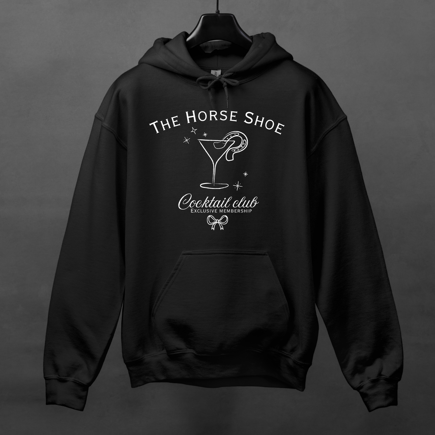 The Horse Shoe Cocktail Club Hoodie | Western Hoodie