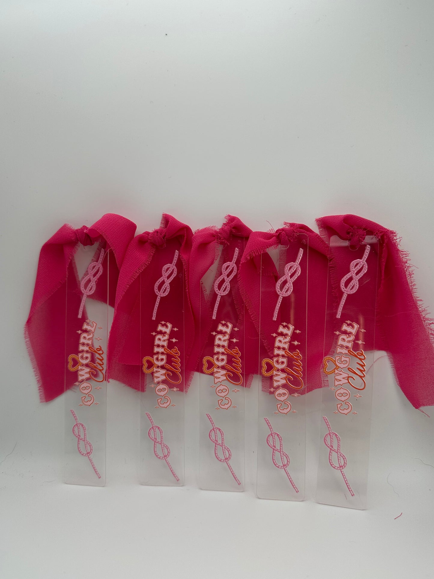 Cowgirl Club Acrylic Bookmark | Western Bookmark