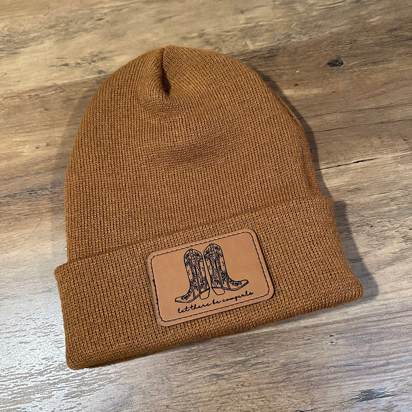 Let there be cowgirls patch beanies | western beanie