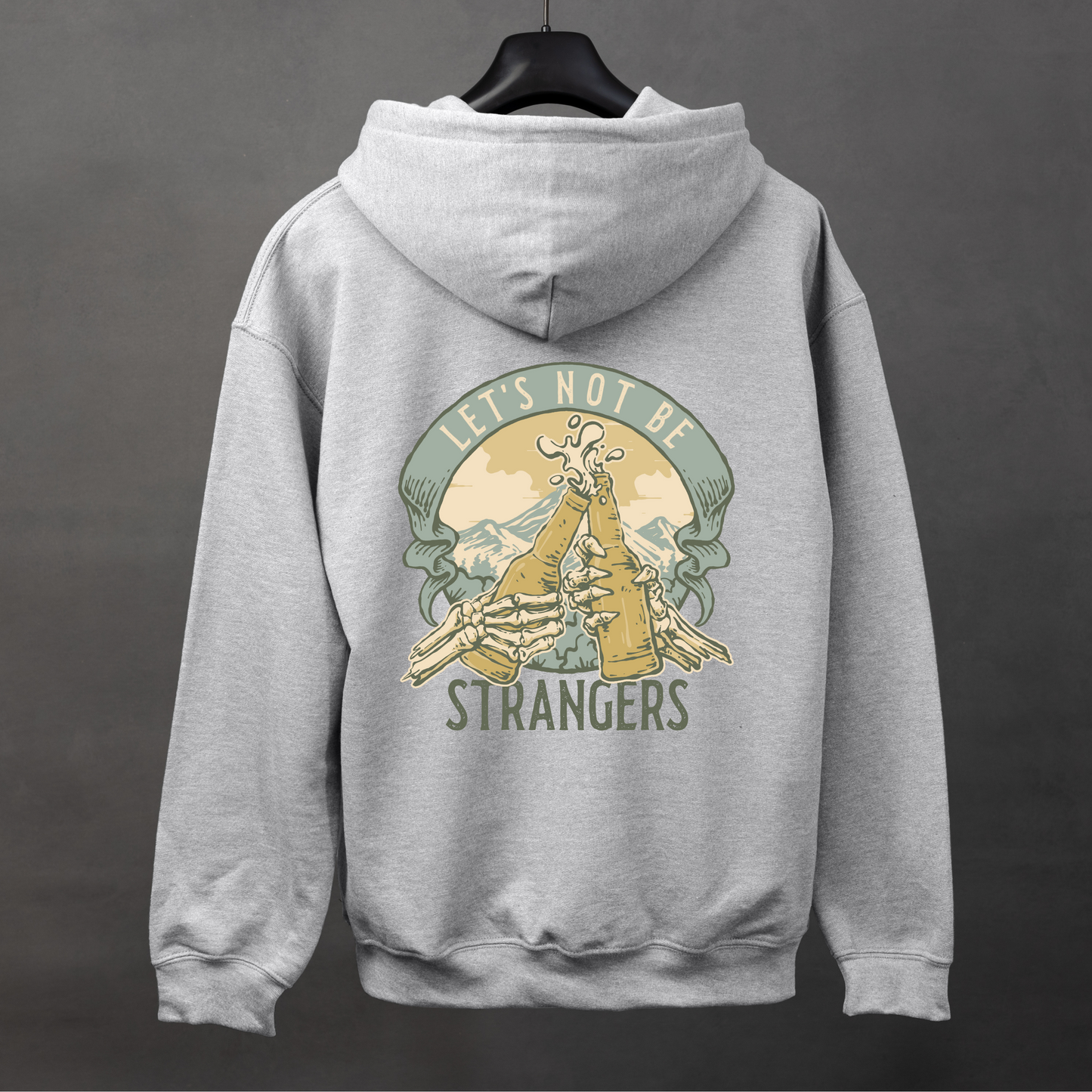 Lets not be strangers mountain Hoodies | Western Beer hoodie