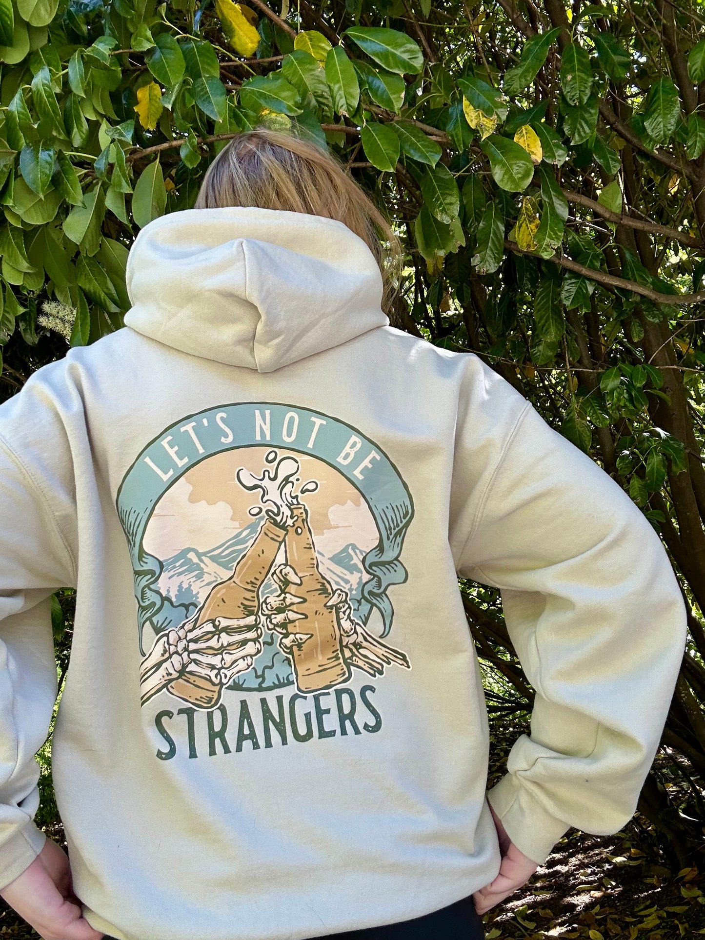 Lets not be strangers mountain Hoodies | Western Beer hoodie