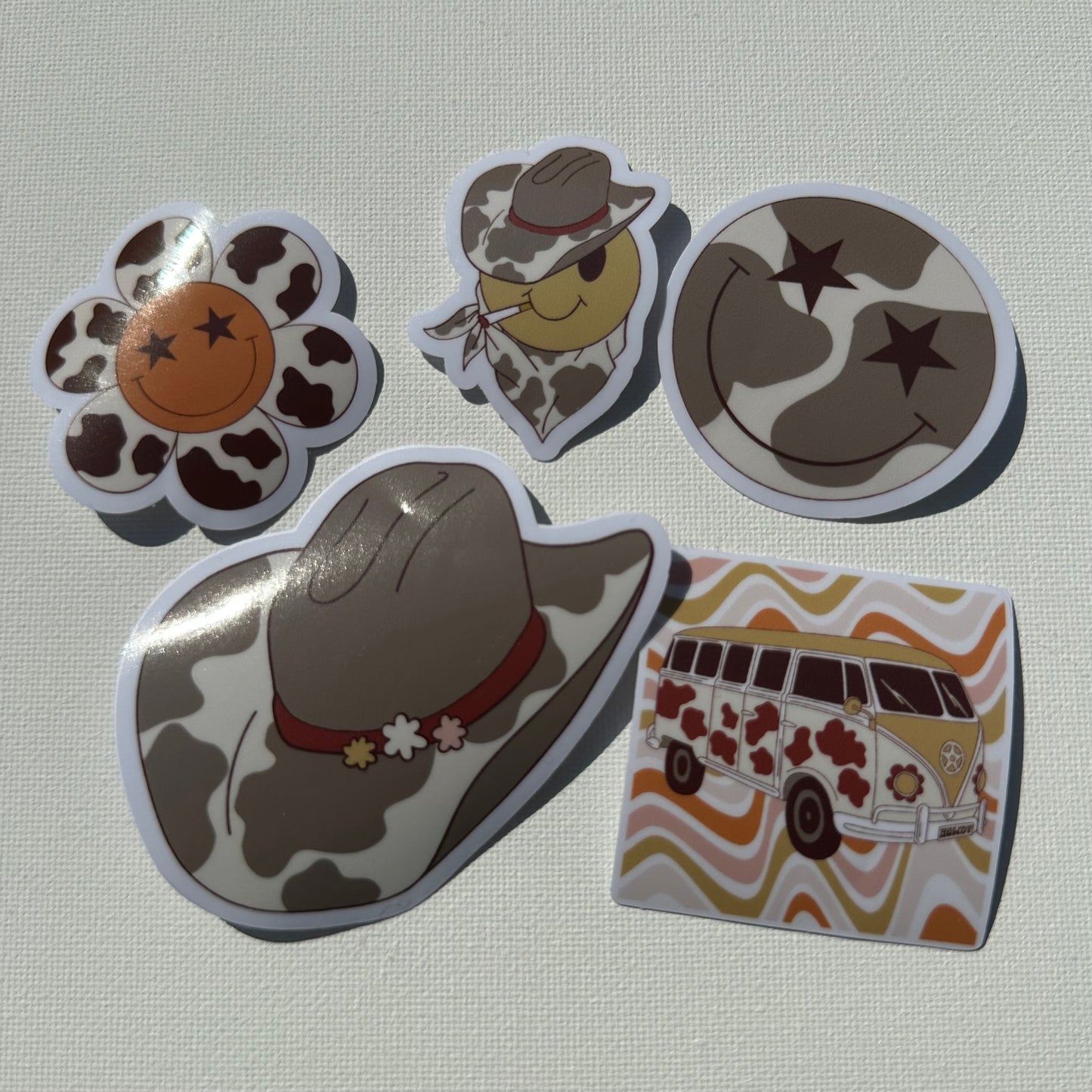 Groovy Cowboy Sticker Pack