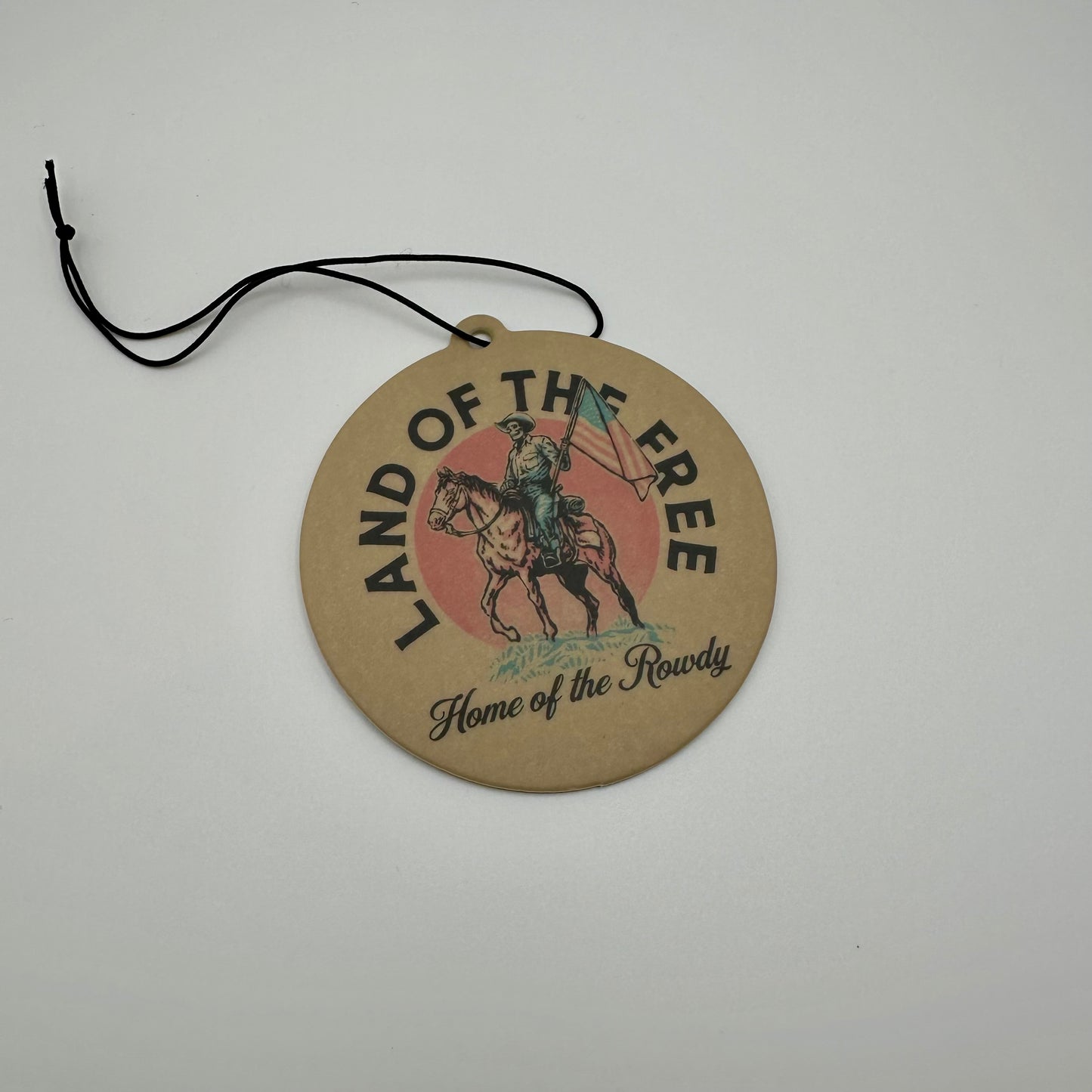 Land of the free Car air freshener | western air freshener