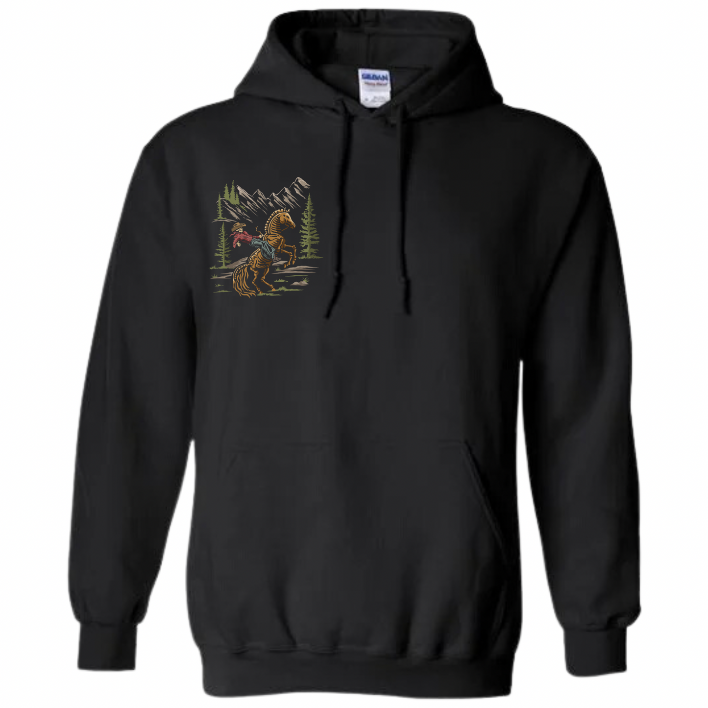 Mountain cowboy Skelton hoodie