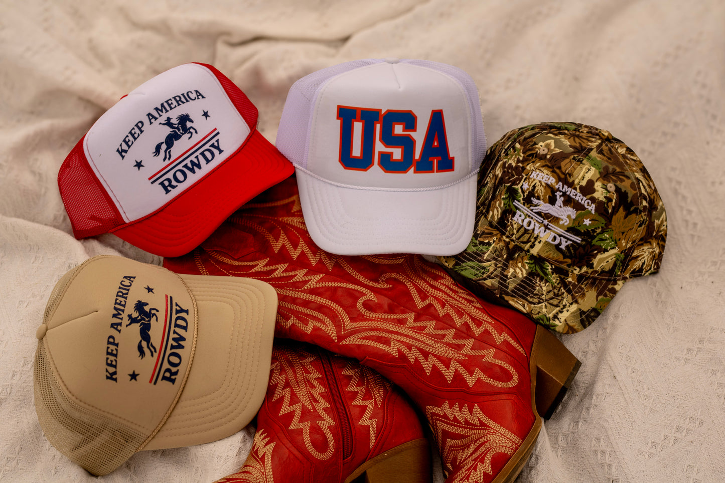 Keep America Rowdy Foam Trucker Hat | Otto