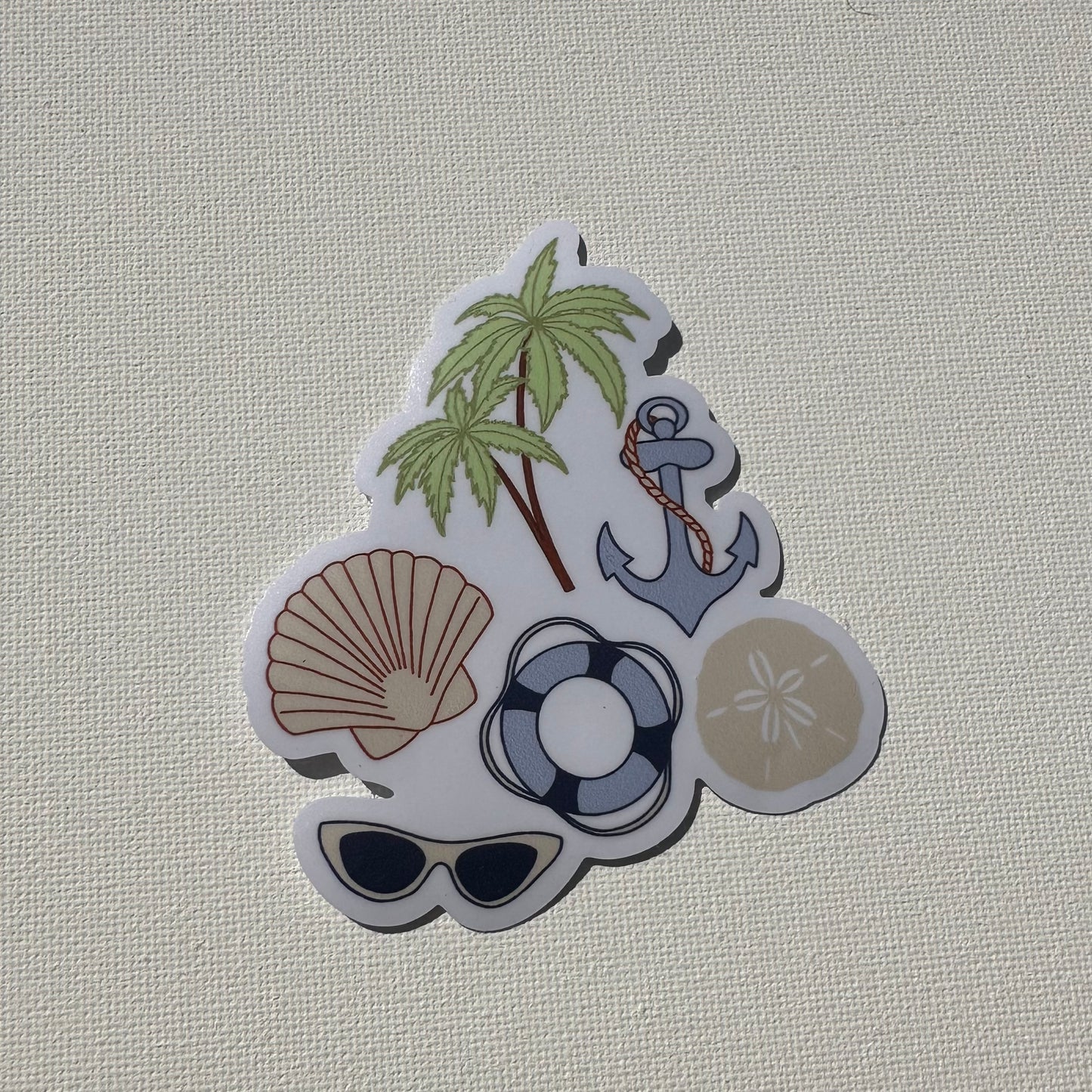 Coastal Cluster Sticker