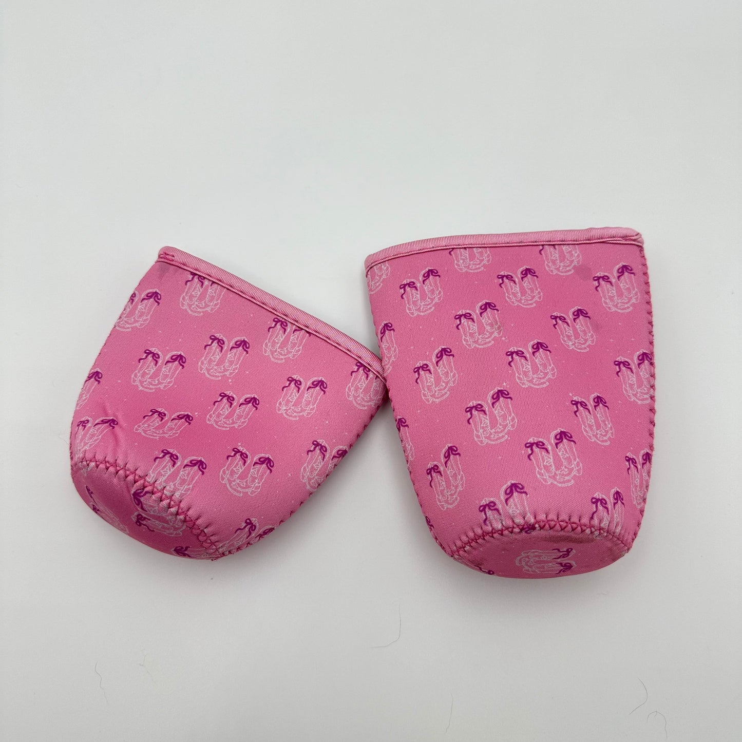 Bow Cowgirl Boots Iced Coffee Cover | Iced Coffee Koozie