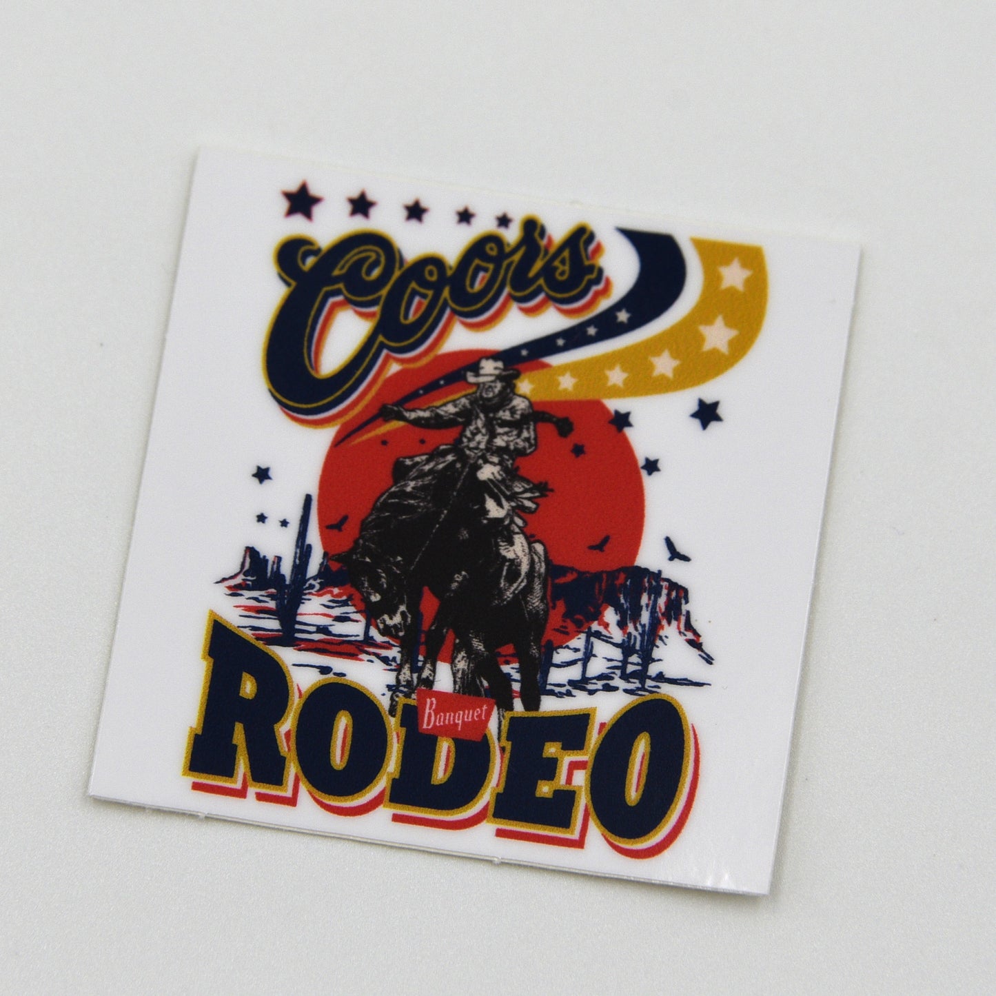 Coors rodeo sticker