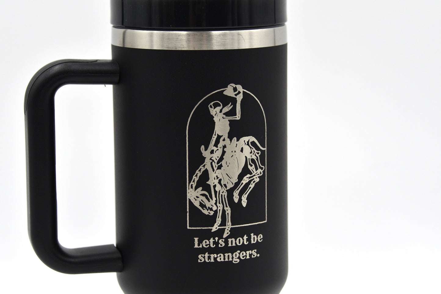 Skeleton LNBS Rodeo Tumbler | Western 40oz Tumbler
