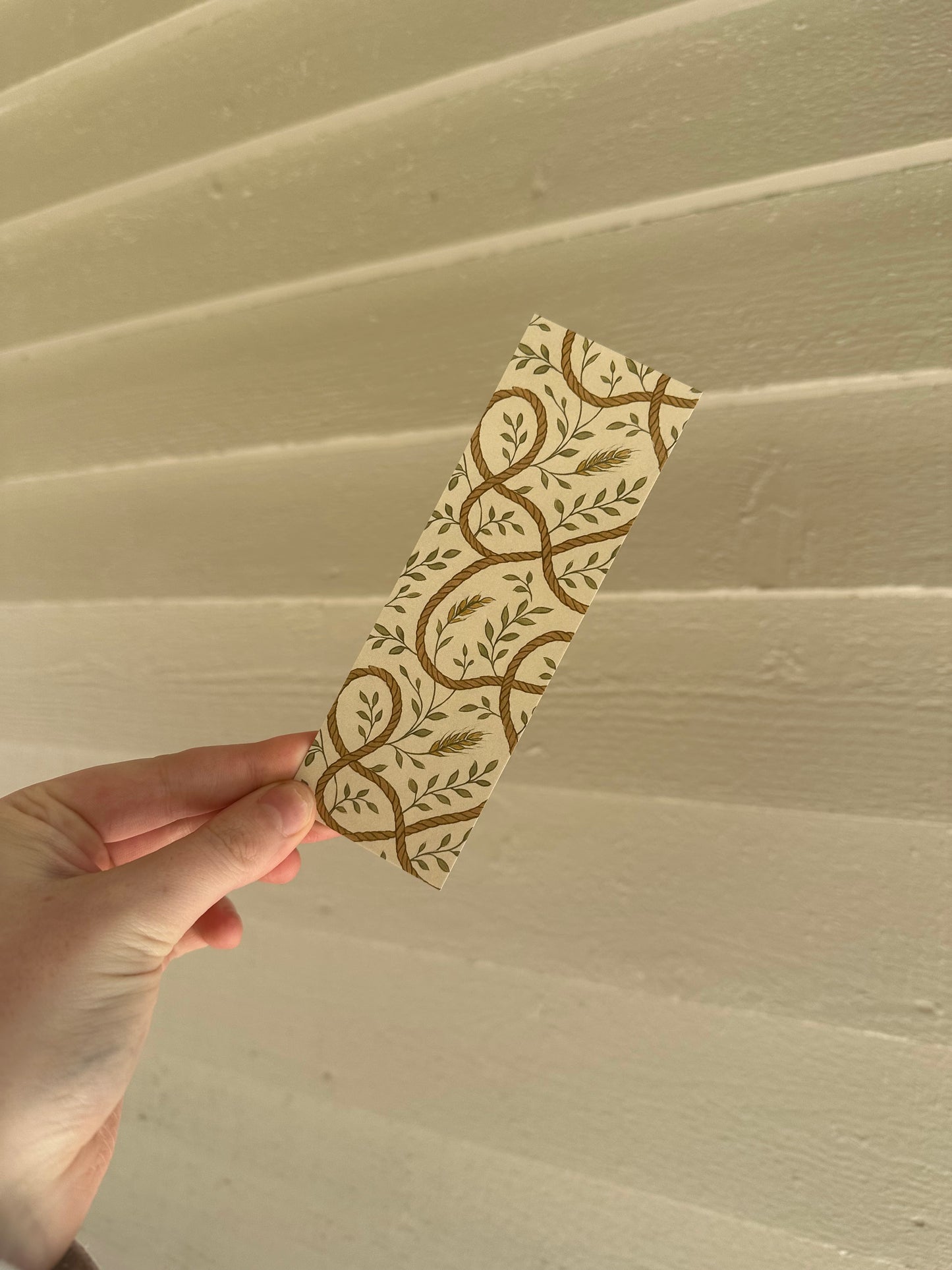 Rope and Vine Western Bookmark – Rustic Boho Cowboy Reading Accessory