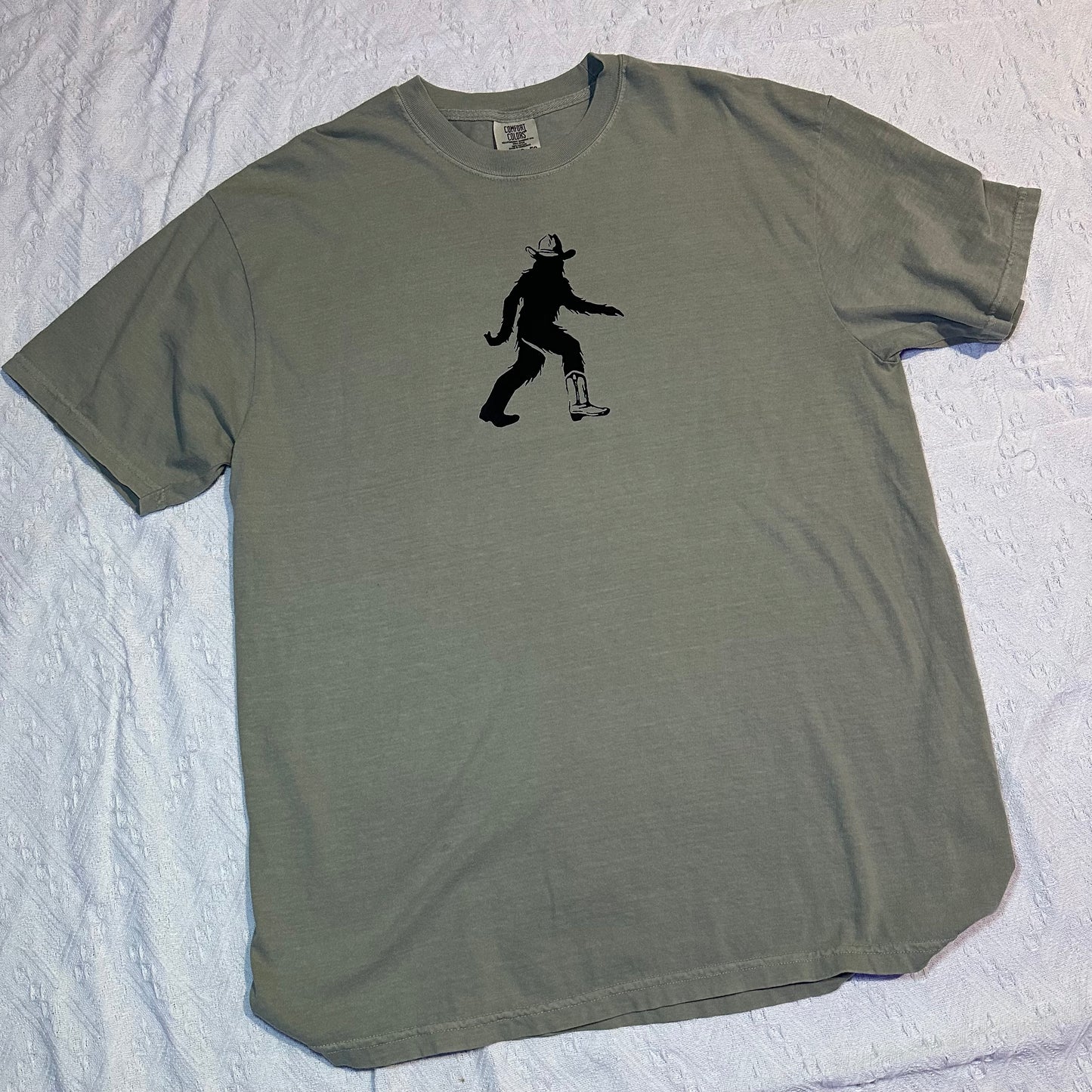 Cowboy Bigfoot western Tee | country tee