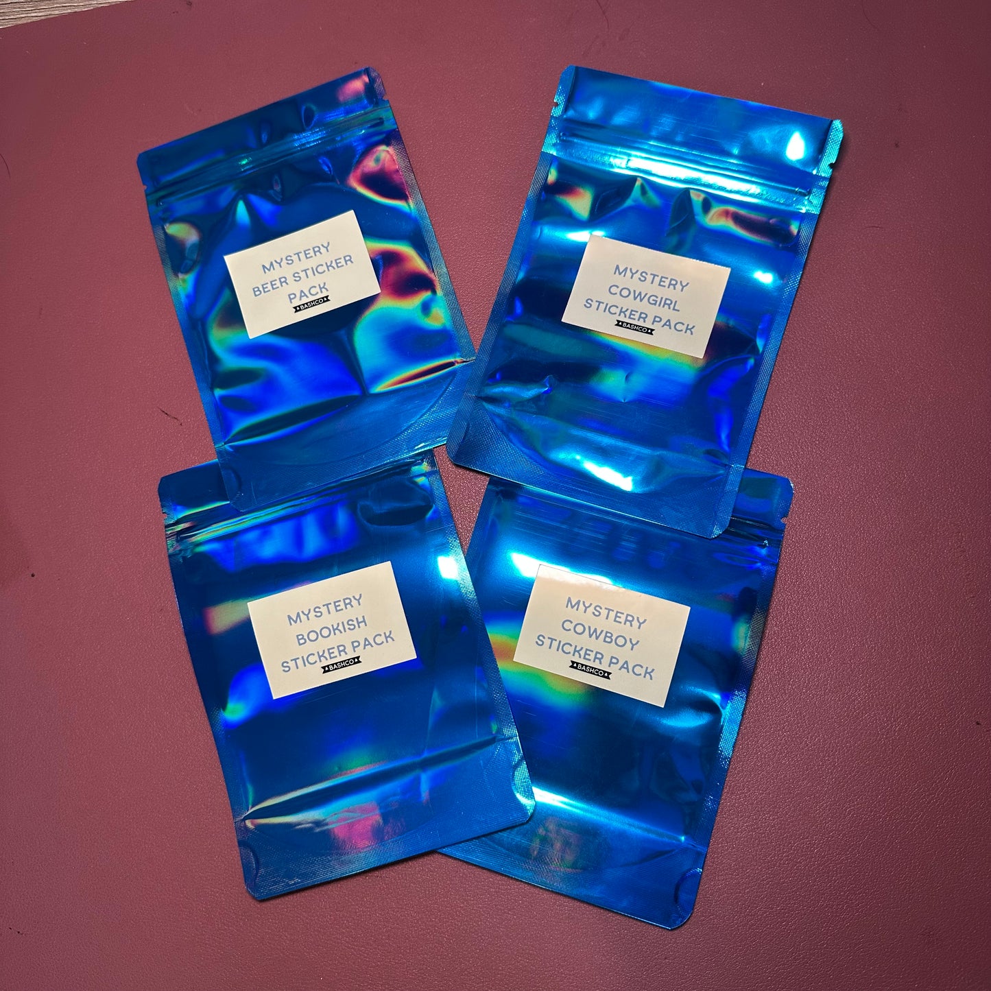 Mystery sticker packs | western sticker pack