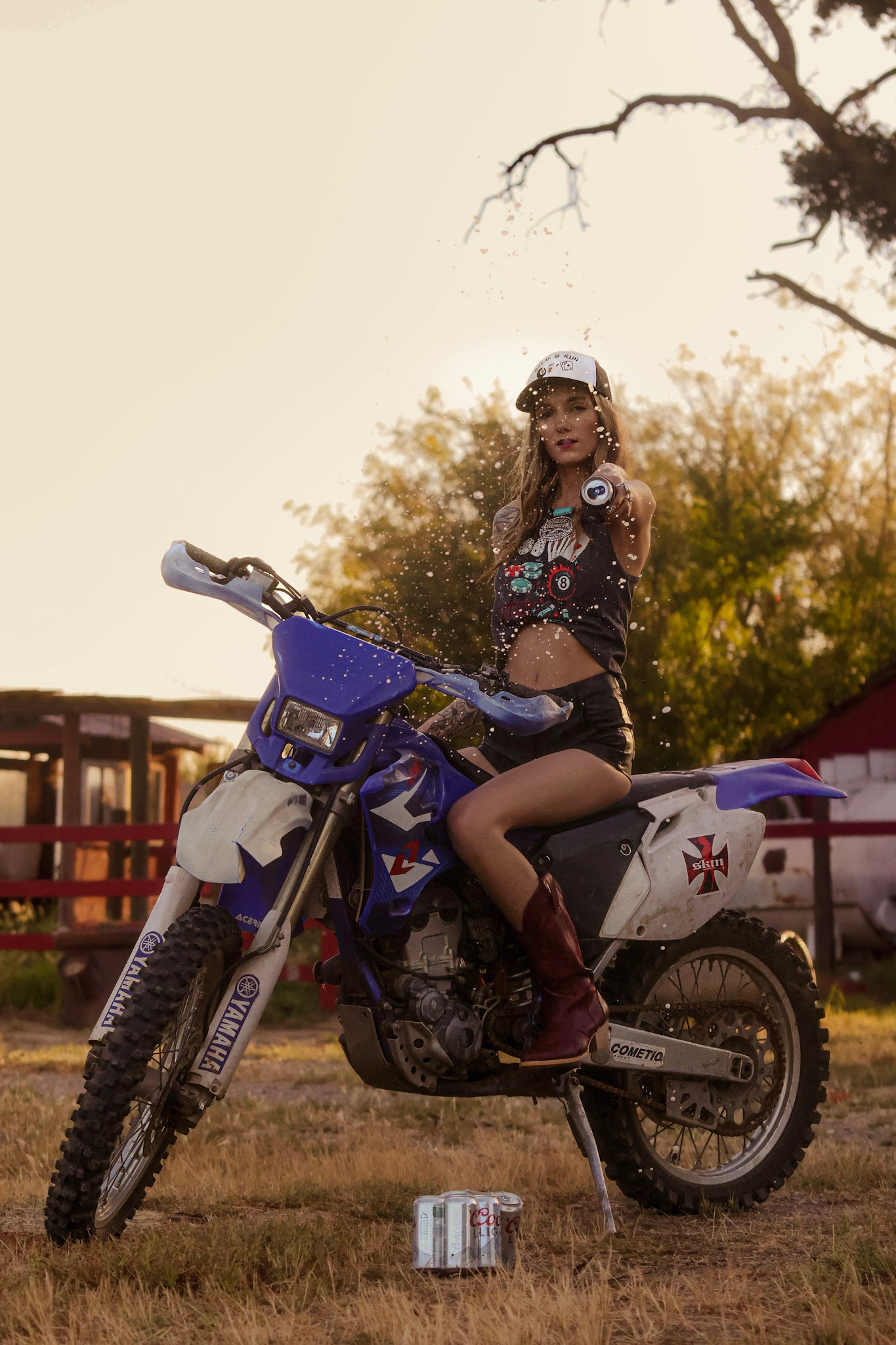 Lucky Western Graphic Tank | Cadence x BASHCO | Break & Run Collection