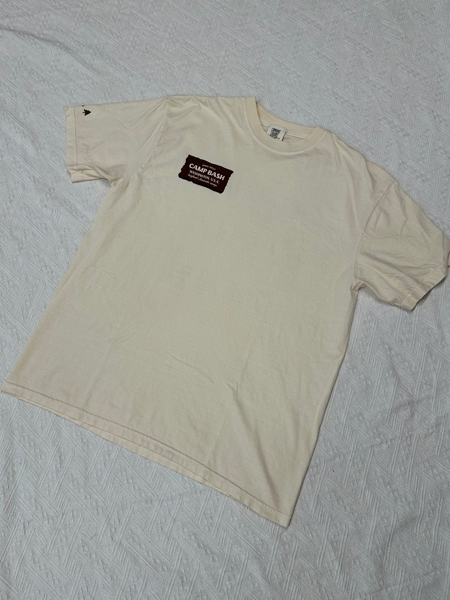 Camp Bash Bigfoot T-Shirt – Vintage Washington Bigfoot Camping Graphic Tee