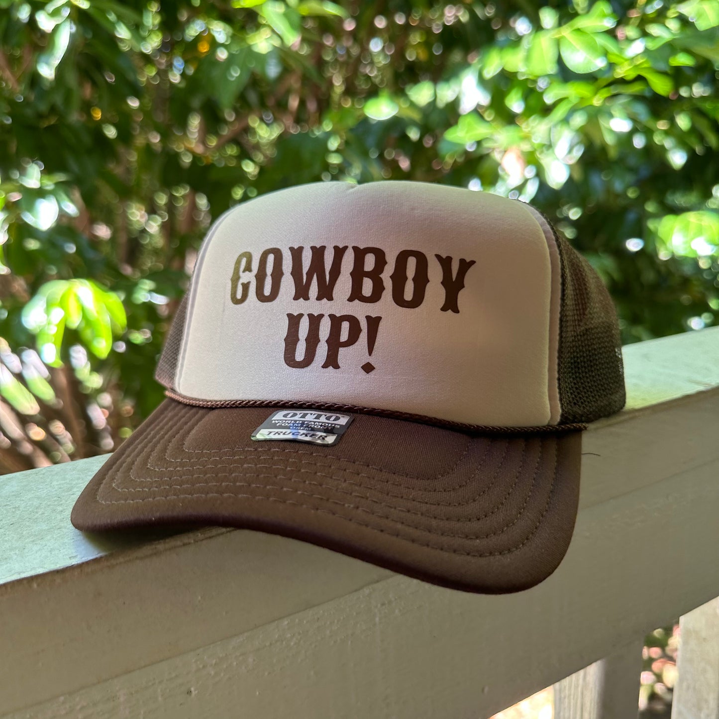 Cowboy up Trucker hat