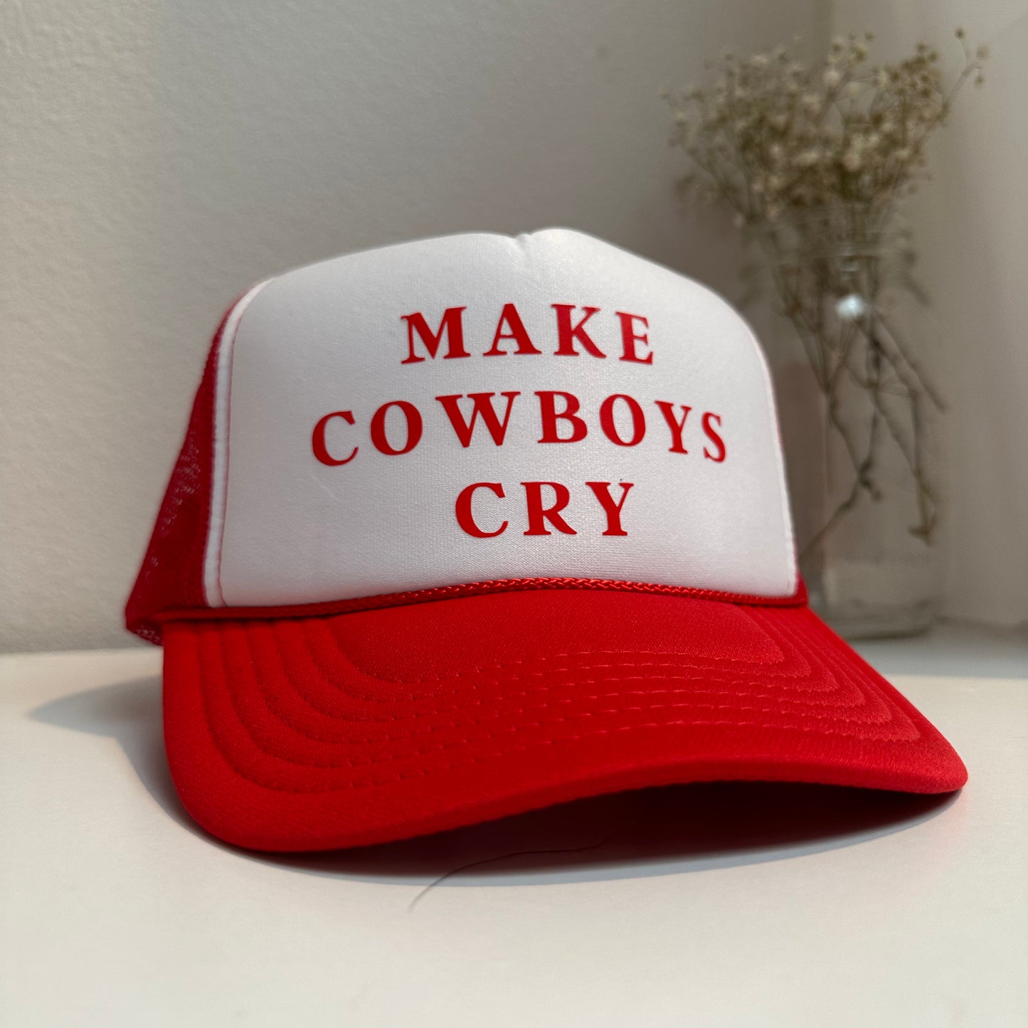 Make Cowboys Cry Trucker Hat