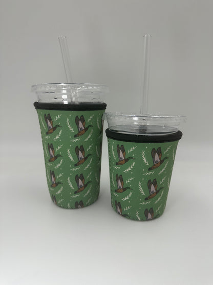 Duck Hunting Coffee sleeve – Neoprene Drink Sleeve (Small & Medium)