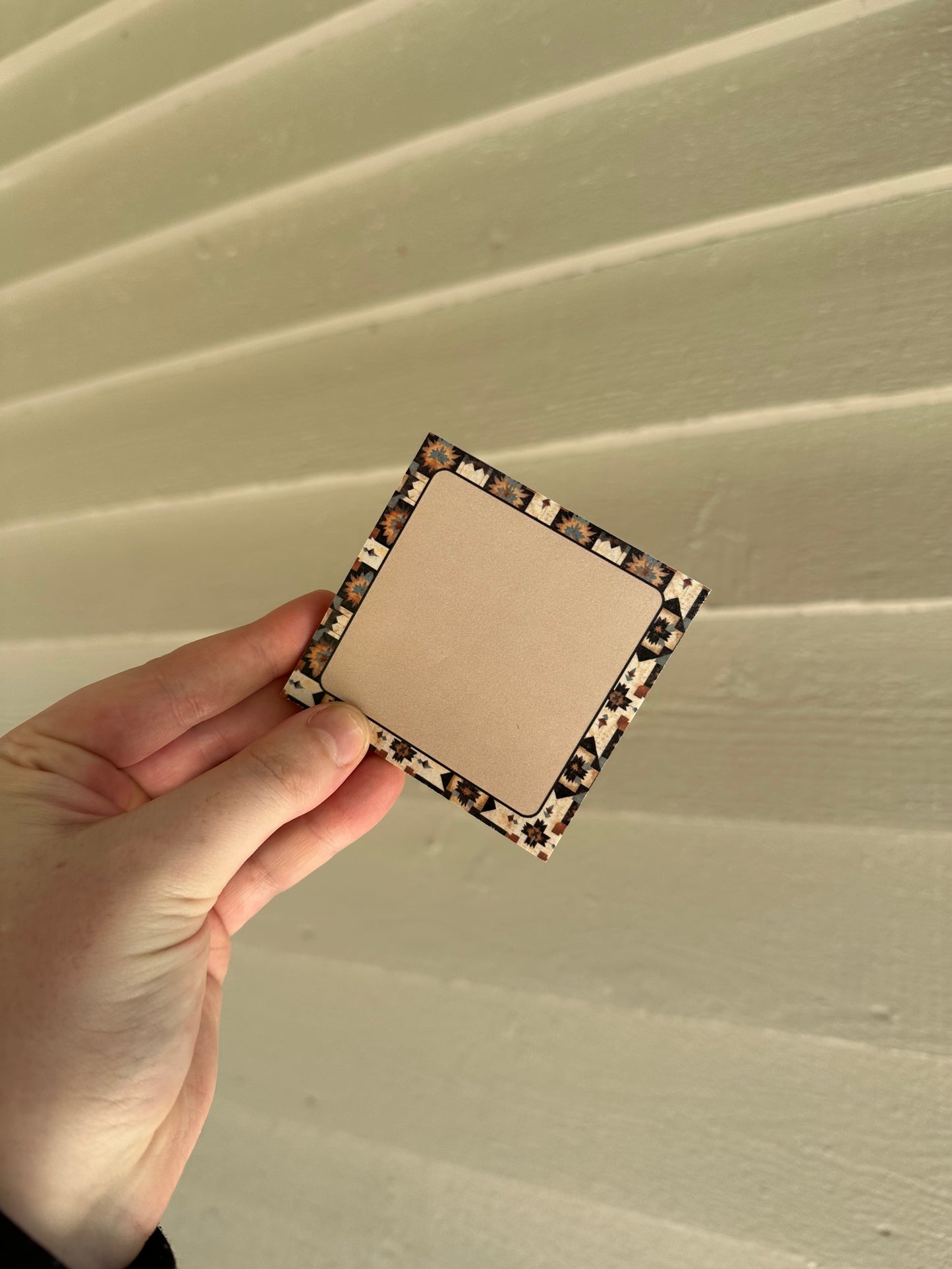 Southwestern Quilt Print Sticky Notes – 3” x 3” Custom Western Post-it® Pad