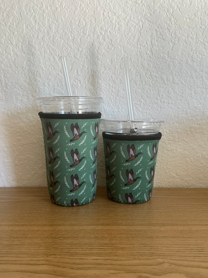 Duck Hunting Coffee sleeve – Neoprene Drink Sleeve (Small & Medium)