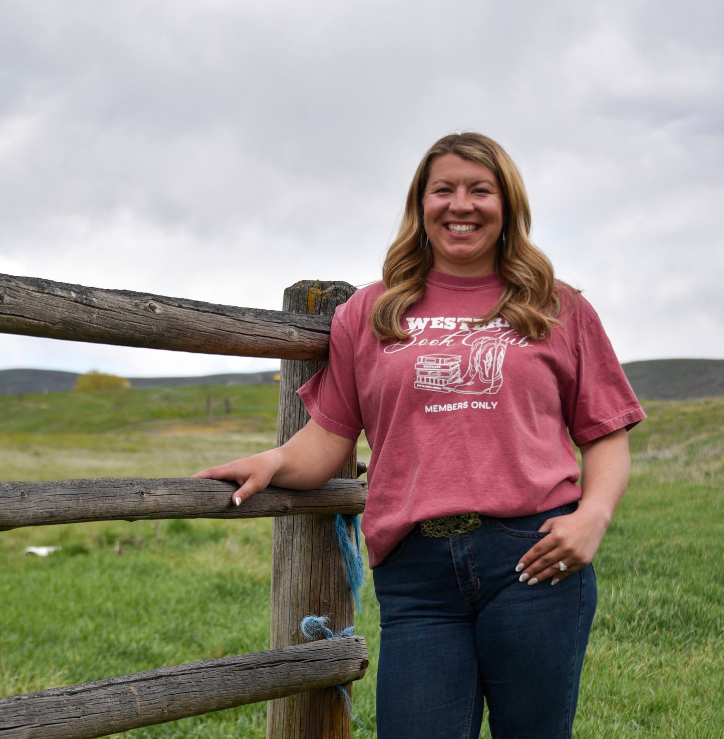 Western book club tee