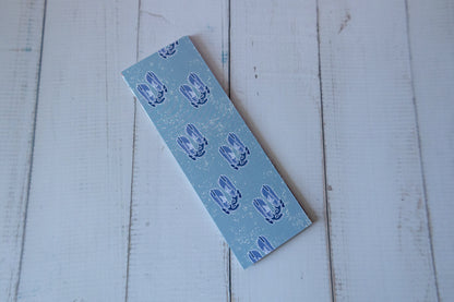 Blue Boots Paper Bookmark | Western Bookmark