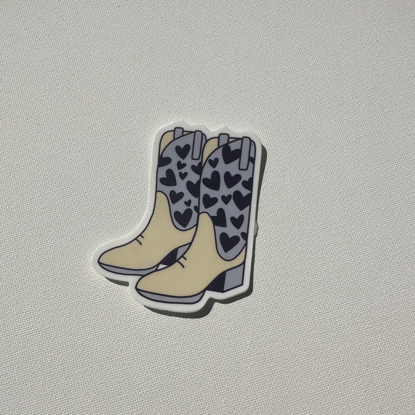 Blue Boots Sticker