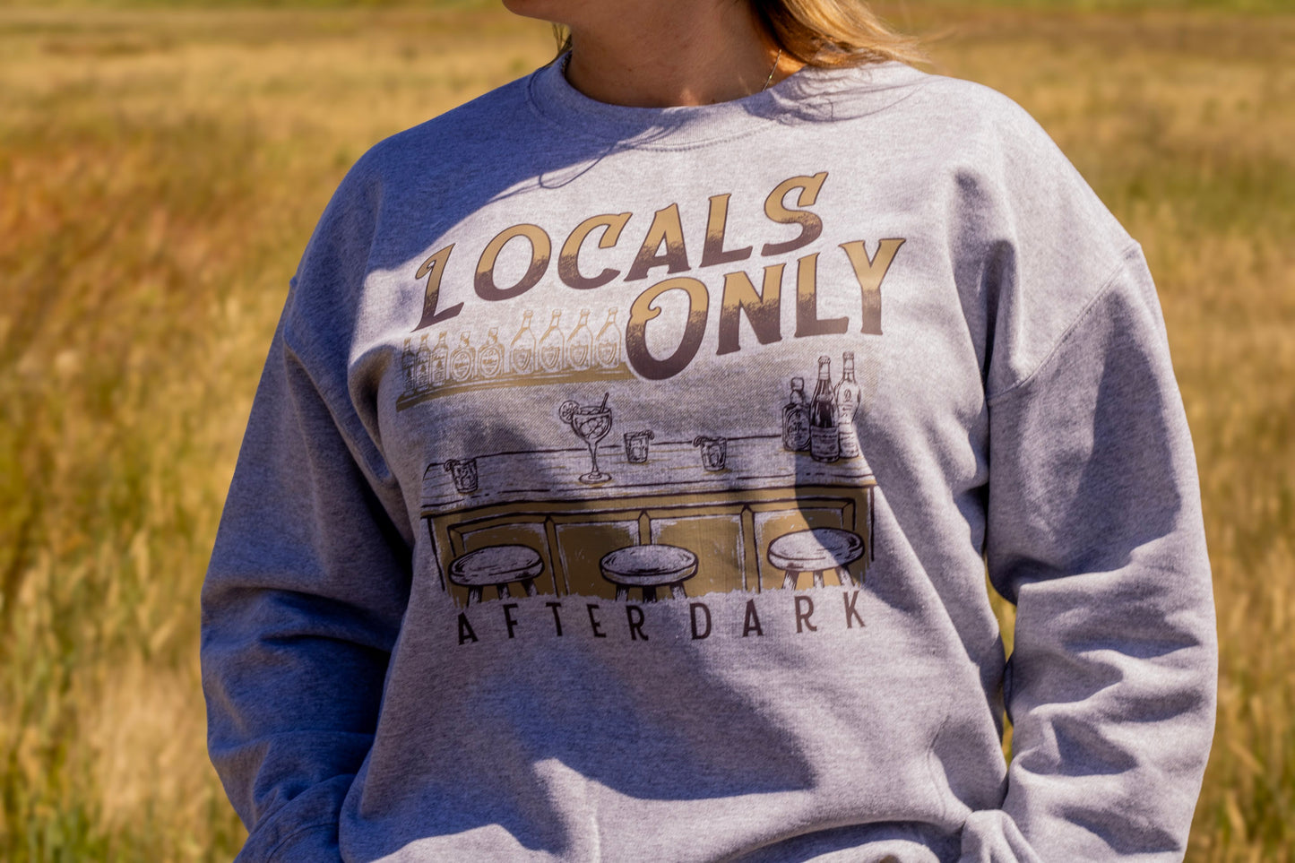 Locals Only After Dark Crewneck Sweatshirt
