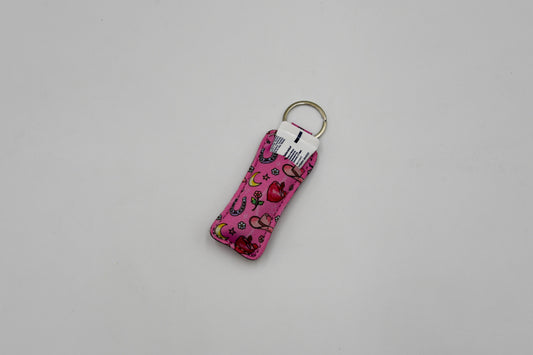 Lucky in Pink Chapstick Keychain | Kataluna Donation