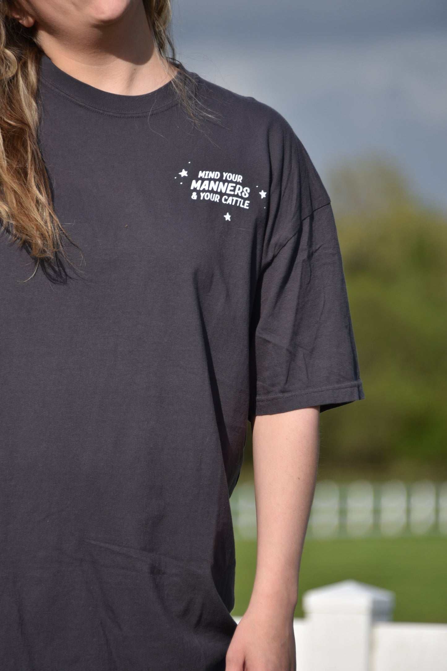 Mind Your Manners Comfort Colors® Tee | Western Graphic Ranch Shirt