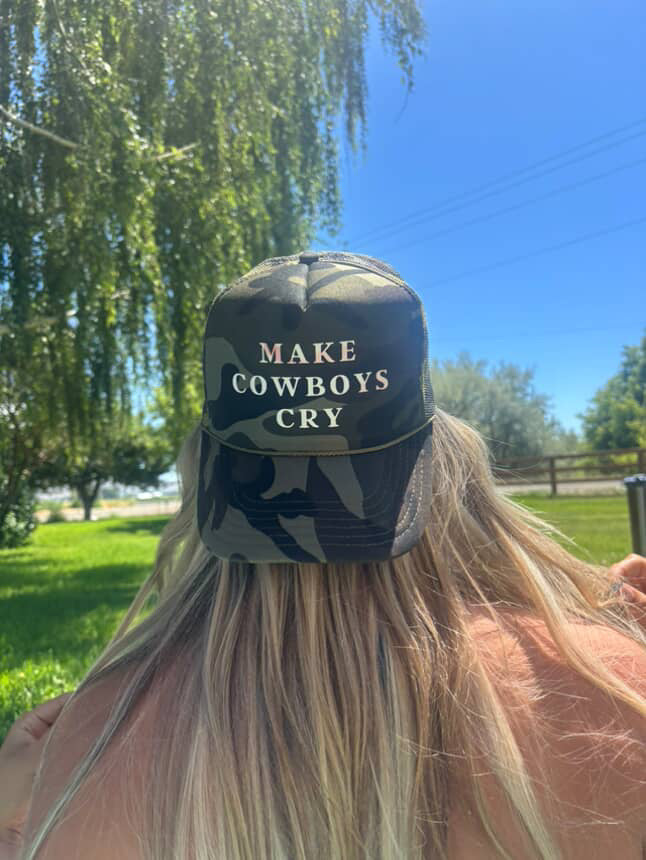 Make Cowboys Cry Trucker Hat