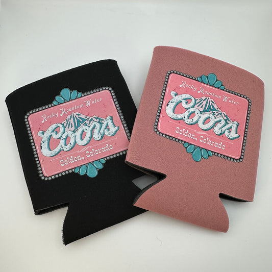 Coors can coozie | western koozie | western can cooler