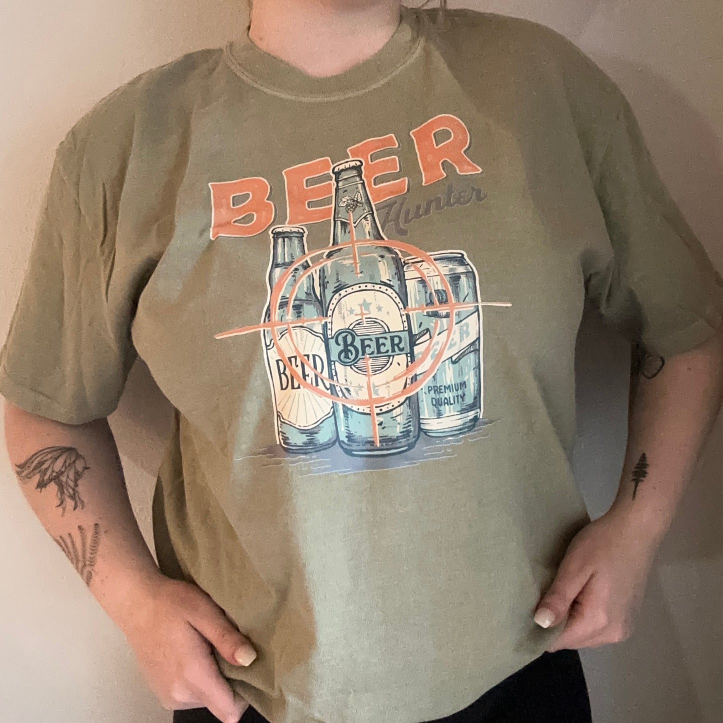 Beer hunter tee | beer t-shirt | western tee