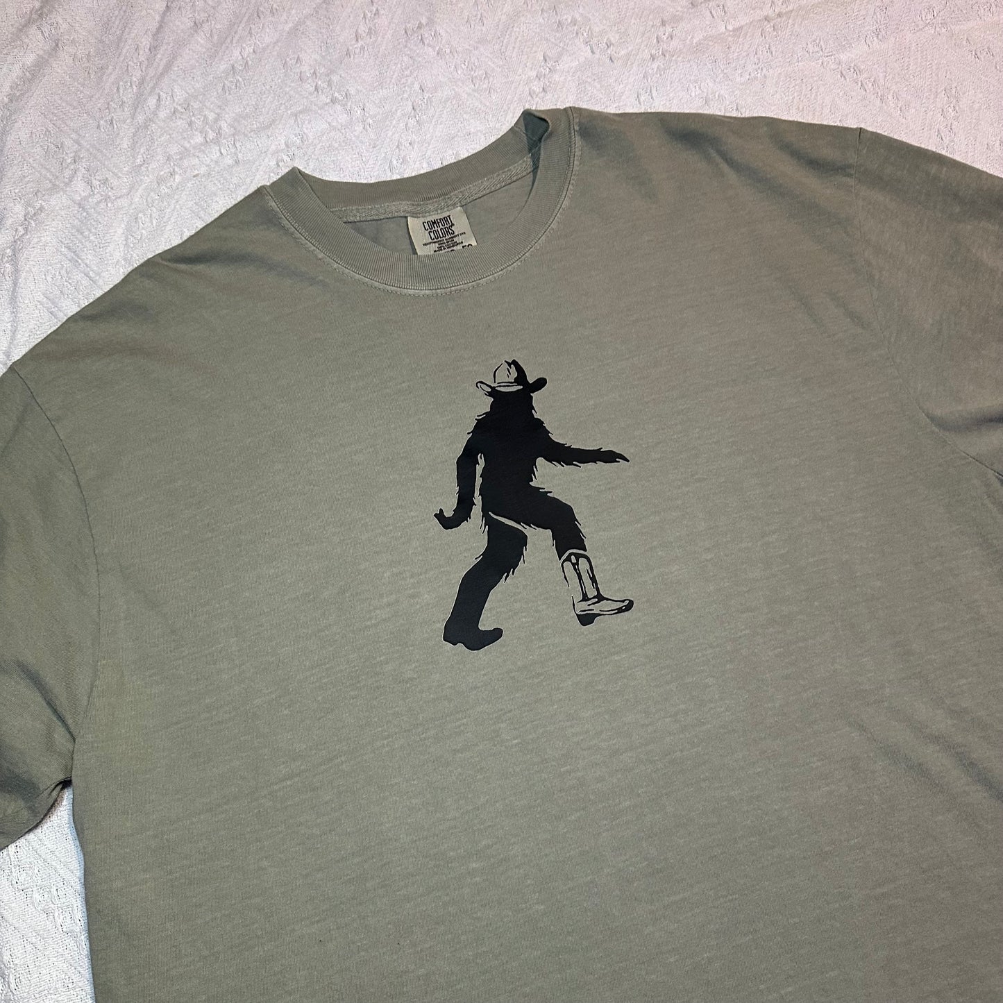 Cowboy Bigfoot western Tee | country tee