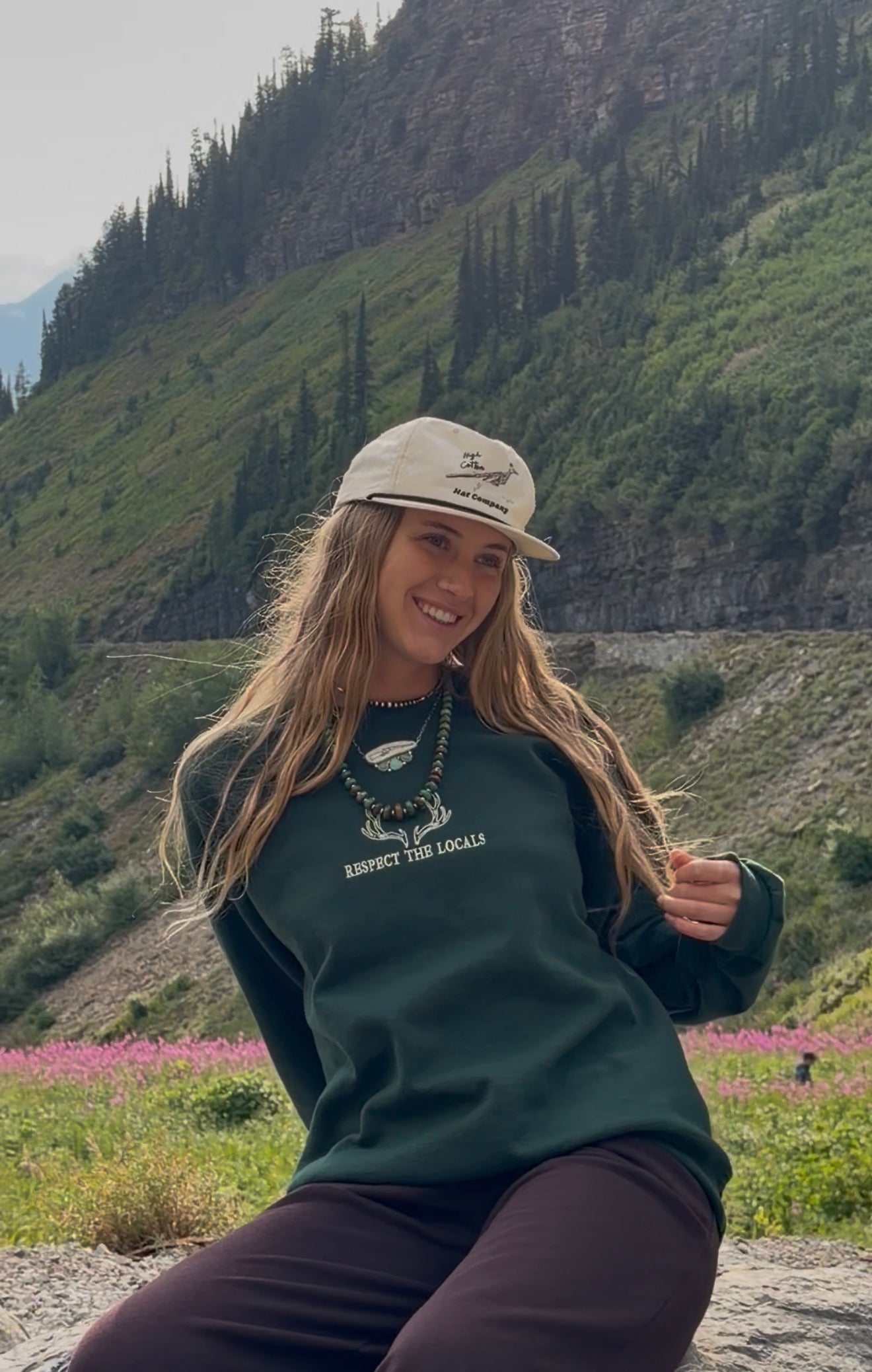 PREORDER - Respect the Locals Embroidered Crewneck