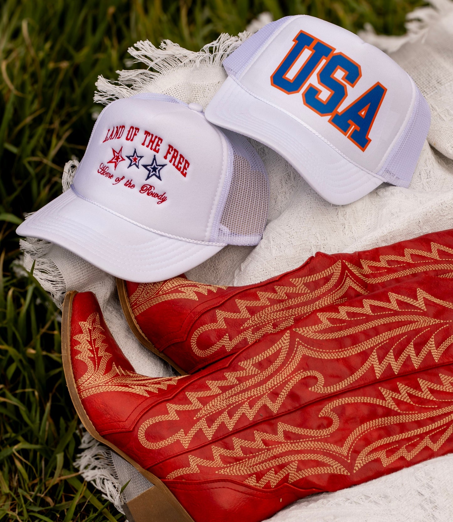 Land of the Free Trucker Hat | Otto Snapback