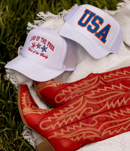 Land of the Free Trucker Hat | Otto Snapback