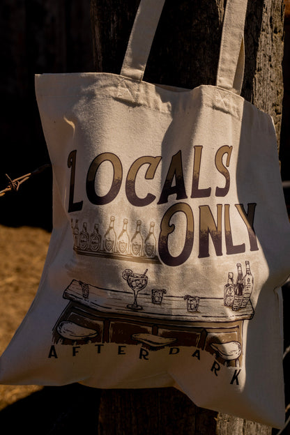 Locals Only After Dark Tote Bag
