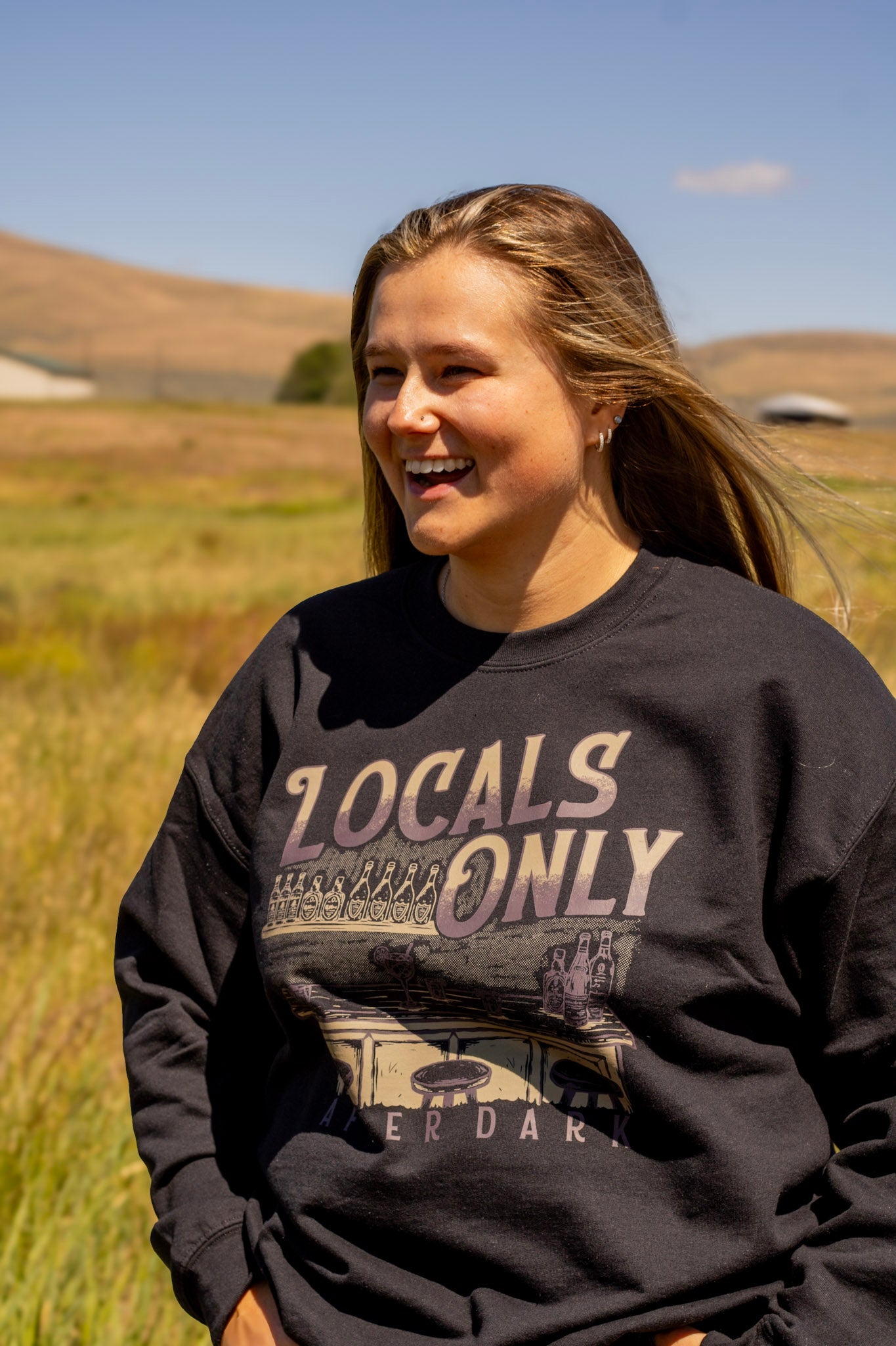 Locals Only After Dark Crewneck Sweatshirt