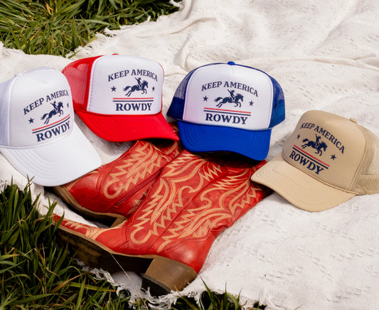 Keep America Rowdy Foam Trucker Hat | Otto