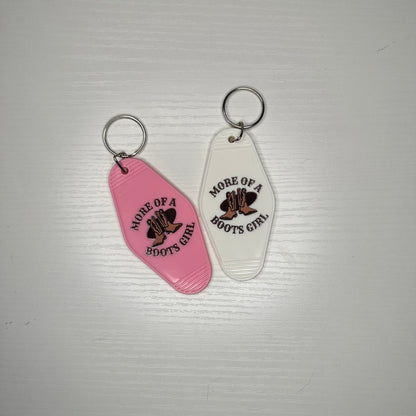 More of a boots girl keychain