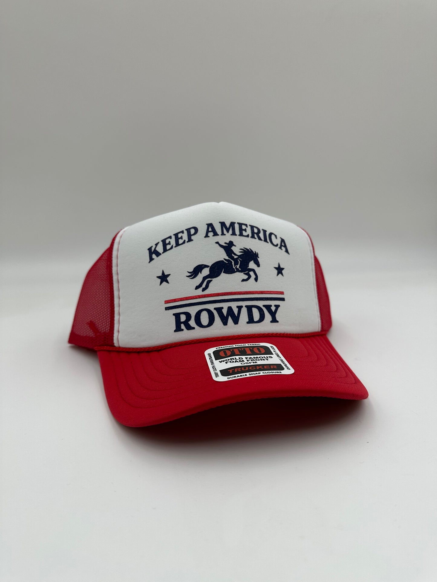 Keep America Rowdy Foam Trucker Hat | Otto