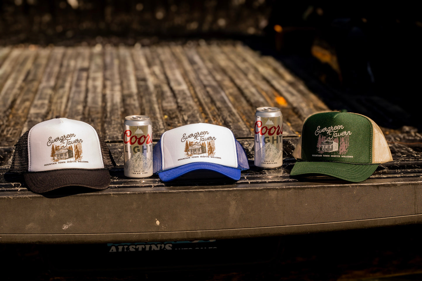 Evergreen Tavern Trucker Hat