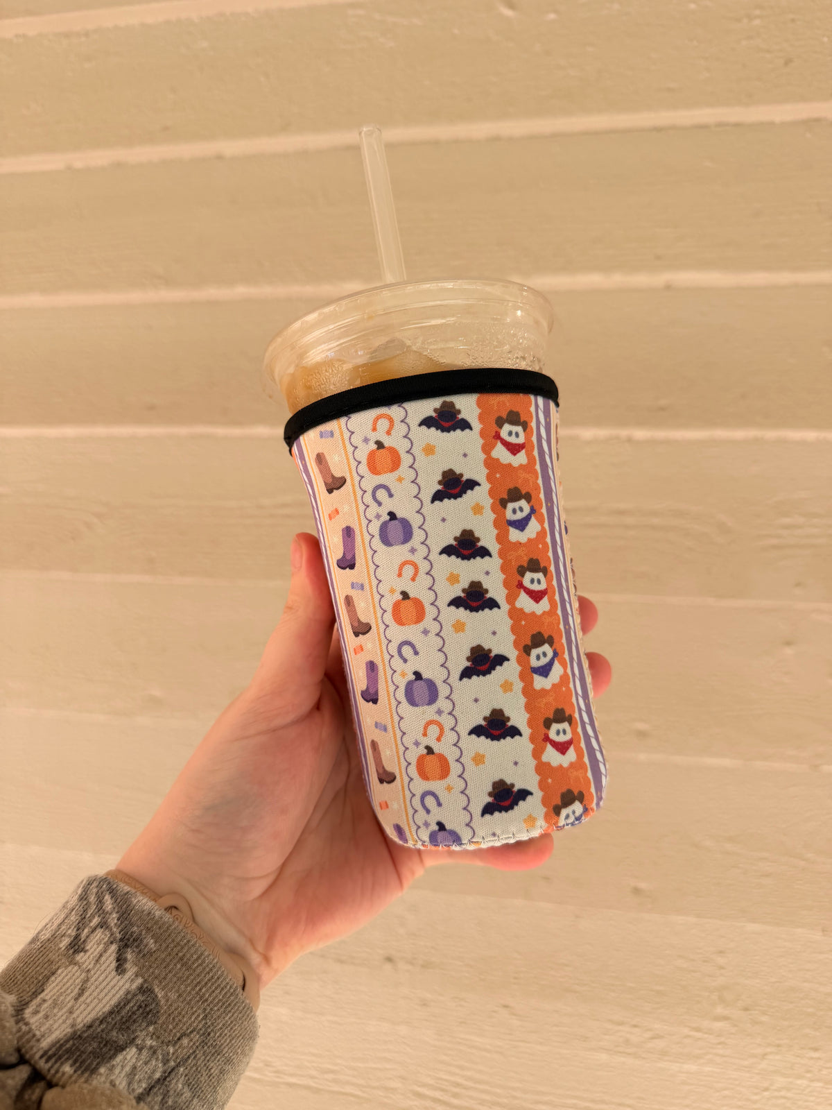 Spooky Western Coffee Sleeve