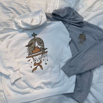Cowboy skeleton fall Hoodie