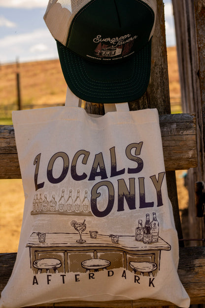 Locals Only After Dark Tote Bag