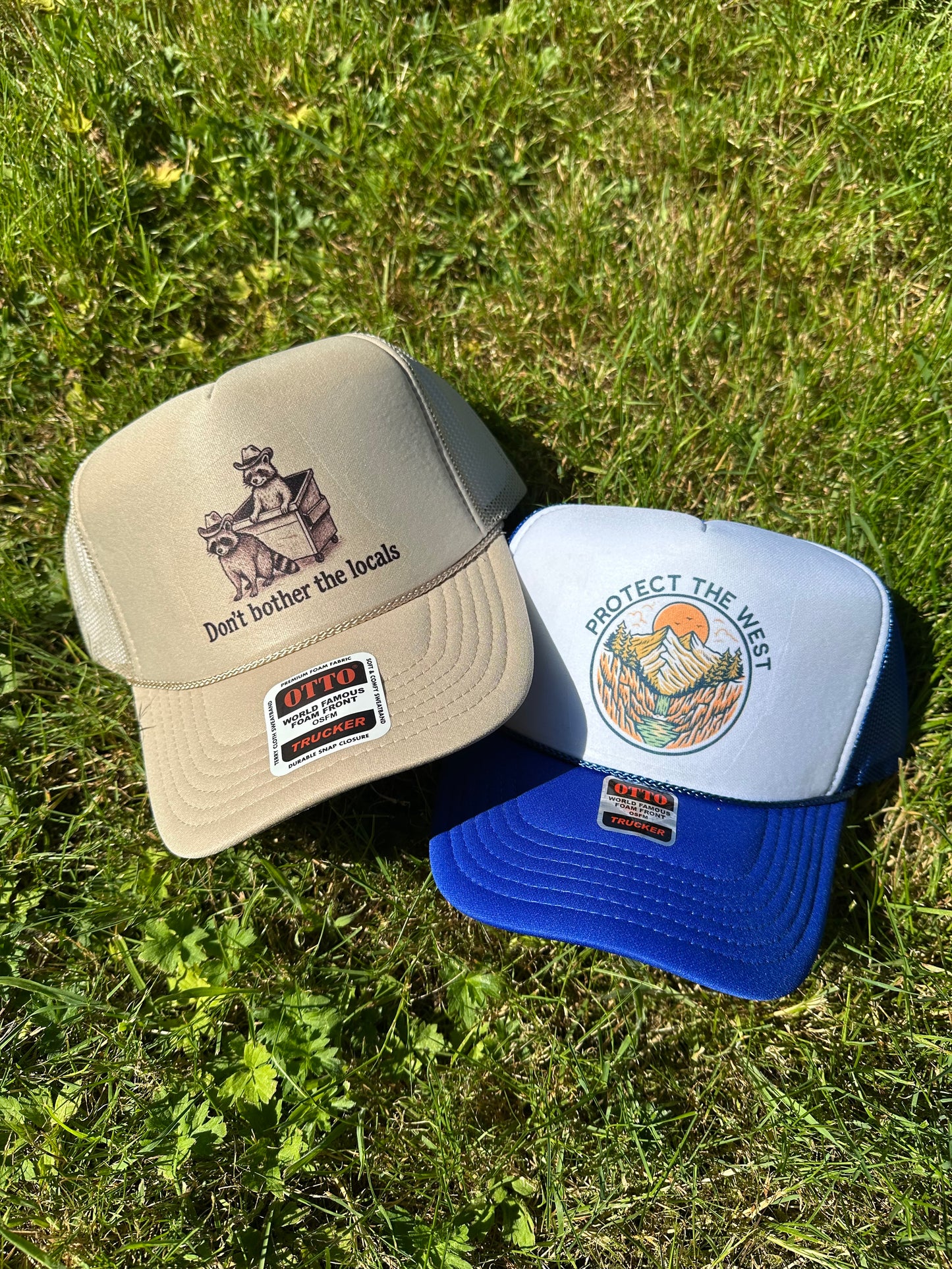 Don’t bother the locals trucker hat