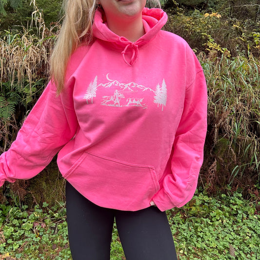 PNW Mountain roping hoodie | Western rodeo sweatshirt