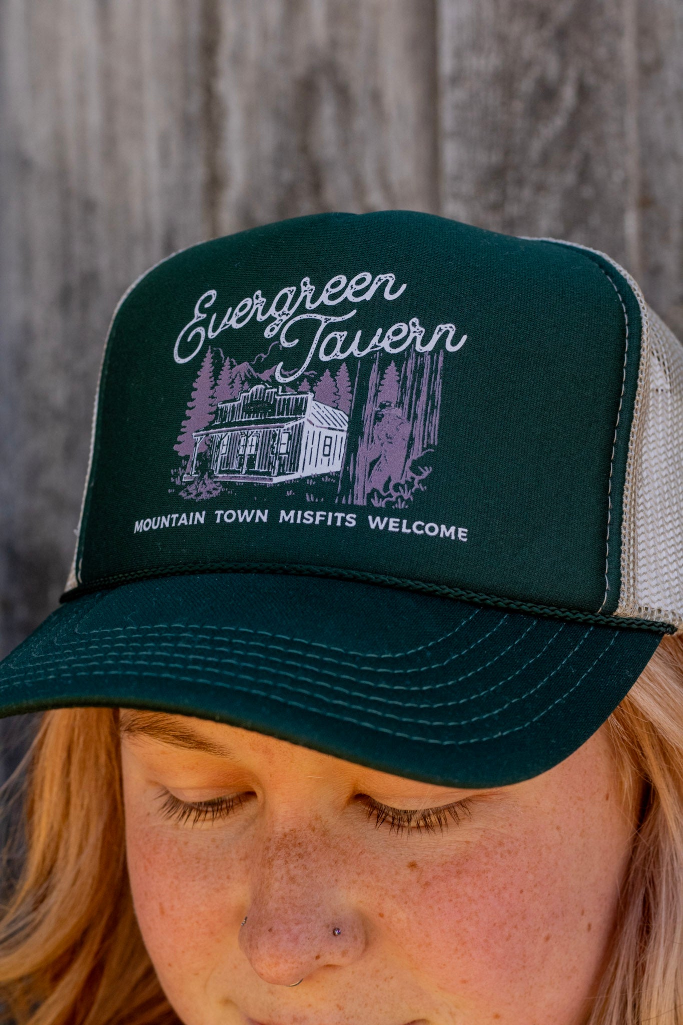 Evergreen Tavern Trucker Hat
